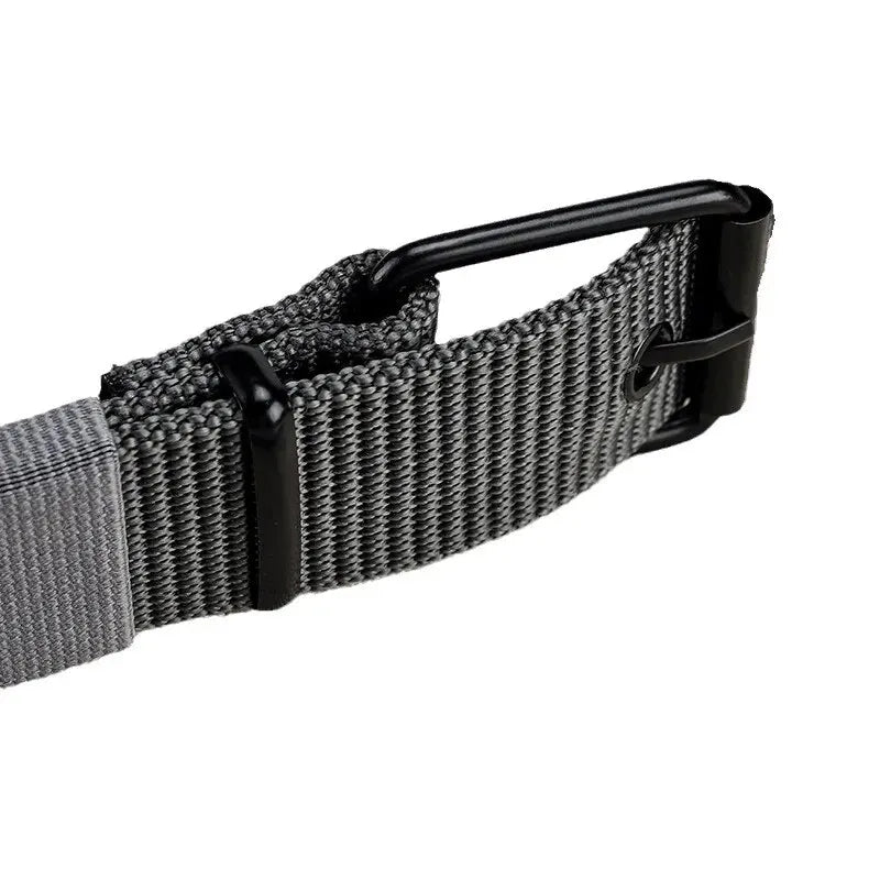 Men's Belt Porous Canvas Pin Buckle Leather Belt Outdoor Sports Belt Women's Trendy Eyelet Belt With Jeans Belt For Men Women Peaceful Pleasures Health and Wellness