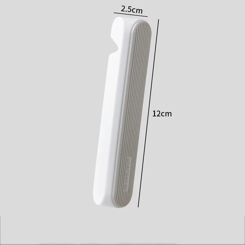 1Pcs Cutter Assistant Tool with Sharpener Extended Clamp for Safe Chopping Cutter Sharpener Hand Guard Kitchen Cutter Peaceful Pleasures Health and Wellness Grey