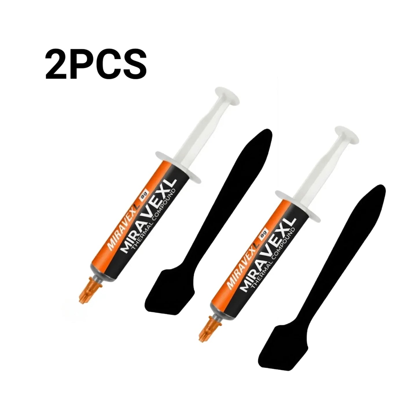 MIRAVEXL 8g Thermal Paste for CPU & GPU – 12.4W/mK Non-Conductive