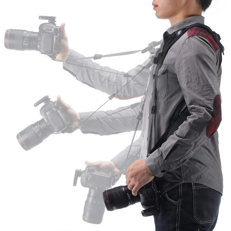 New Portable Shoulder Sling Belt Neck Strap For Camera Adjustable Camera Shoulder Sling Neck Strap For Camera Nikon Canon Strap Peaceful Pleasures Health and Wellness