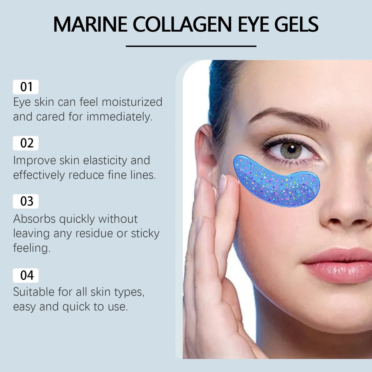 Collagen Eye Mask – Firming, Anti-Dark Circles & Anti-Puffiness