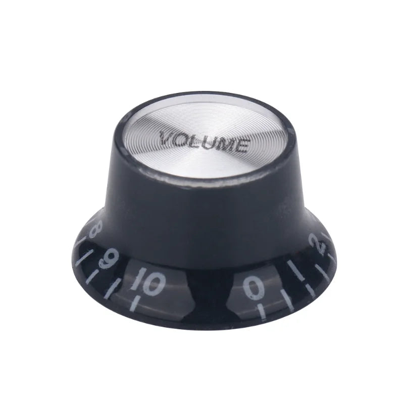Black Gold Hat Volume Tone Knobs LP Electric Guitar Parts