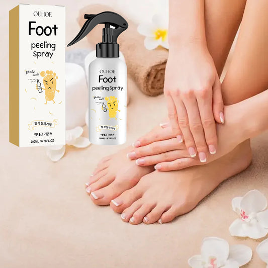Foot Exfoliating Spray 200ml – Dead Skin & Callus Remover Foot Exfoliating Spray Peaceful Pleasures Health and Wellness