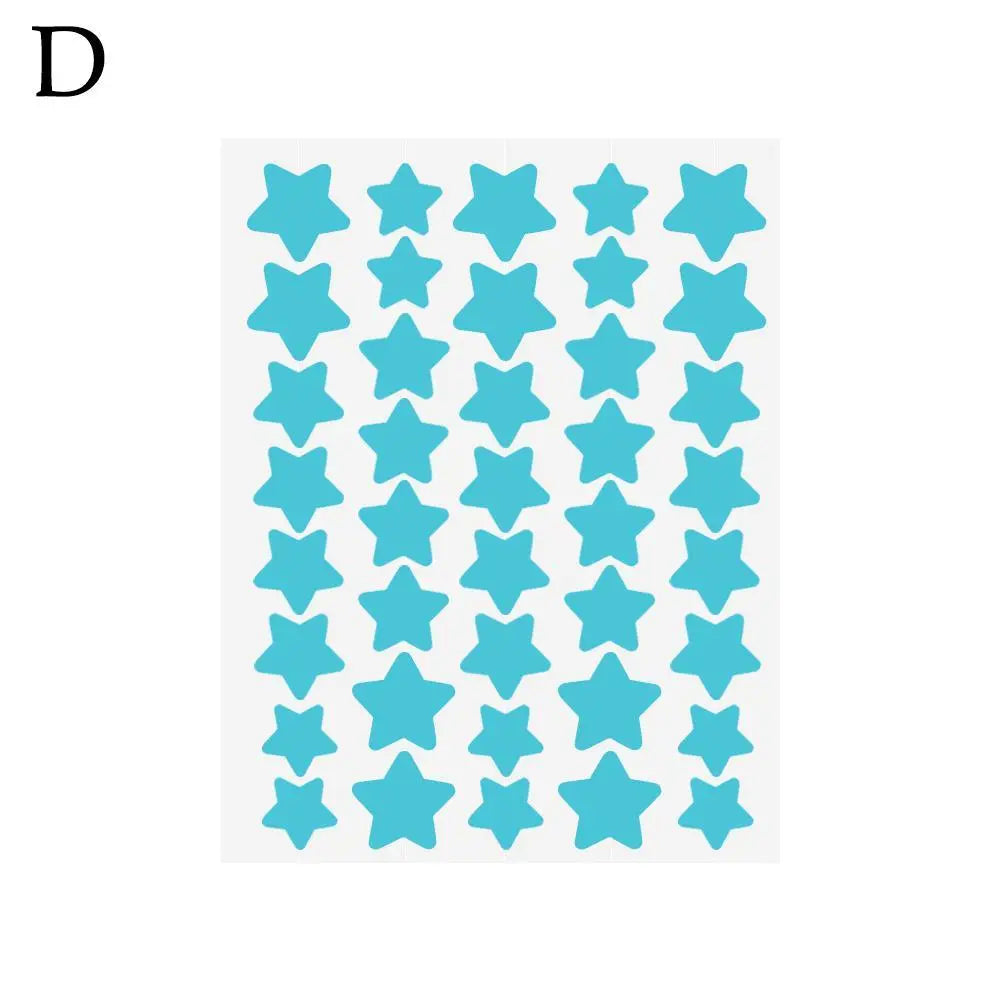 40-Pack Star Pimple Patches – Invisible Waterproof Acne Cover