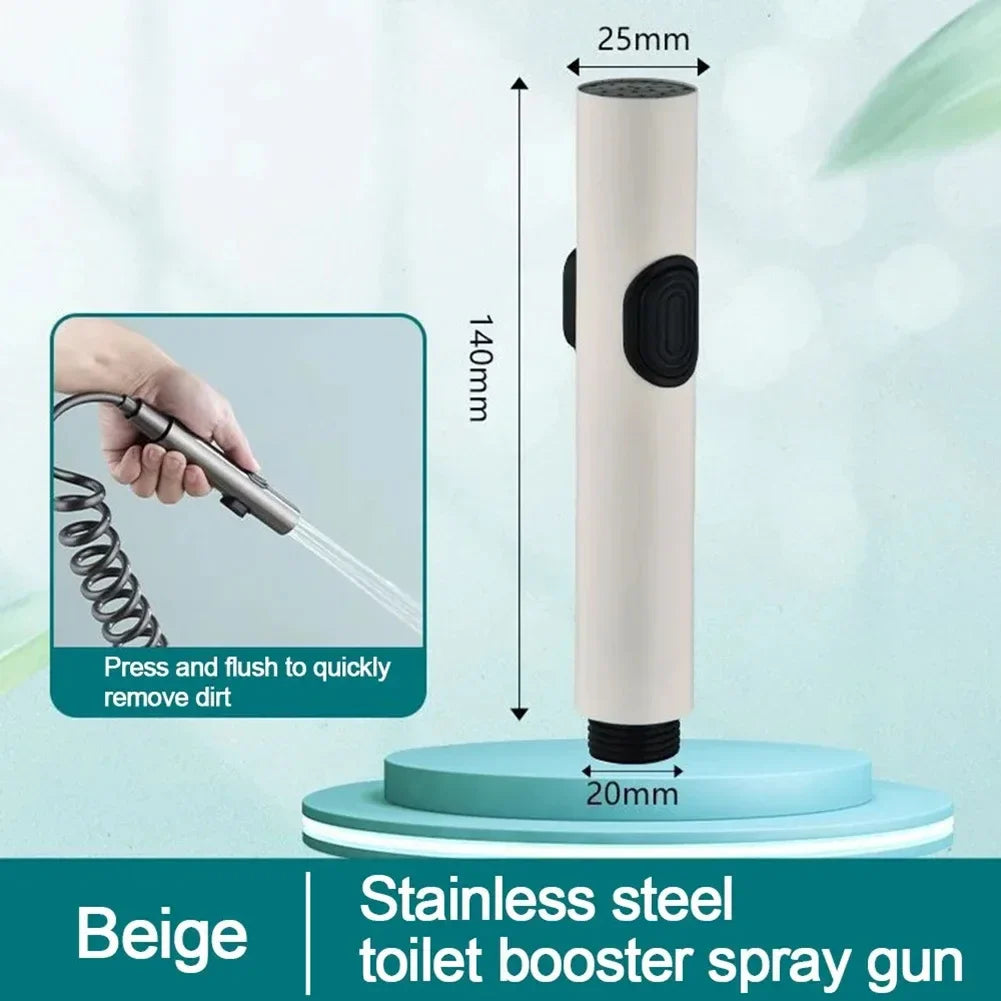 VIBRATITE Handheld Bidet Sprayer | Stainless Steel Toilet Sprayer