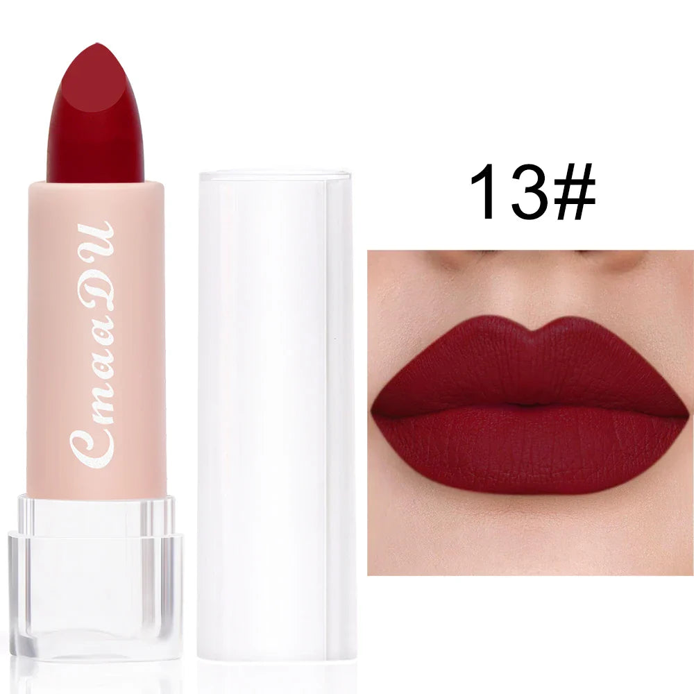 Cmaadu Velvet Matte Lipstick – Waterproof Long-Lasting Lip Gloss