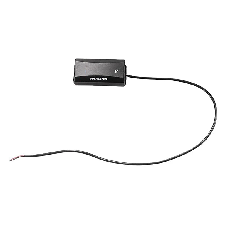 New 1PC Car Audio Gauge LED Display 12V Meter Waterproof Voltage Gauge Meter DC 12-60V Car Digital Voltmeter Peaceful Pleasures Health and Wellness
