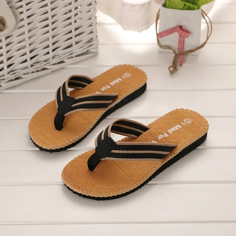 Men's EVA Flip Flops – Anti-Slip Beach & Indoor Slippers