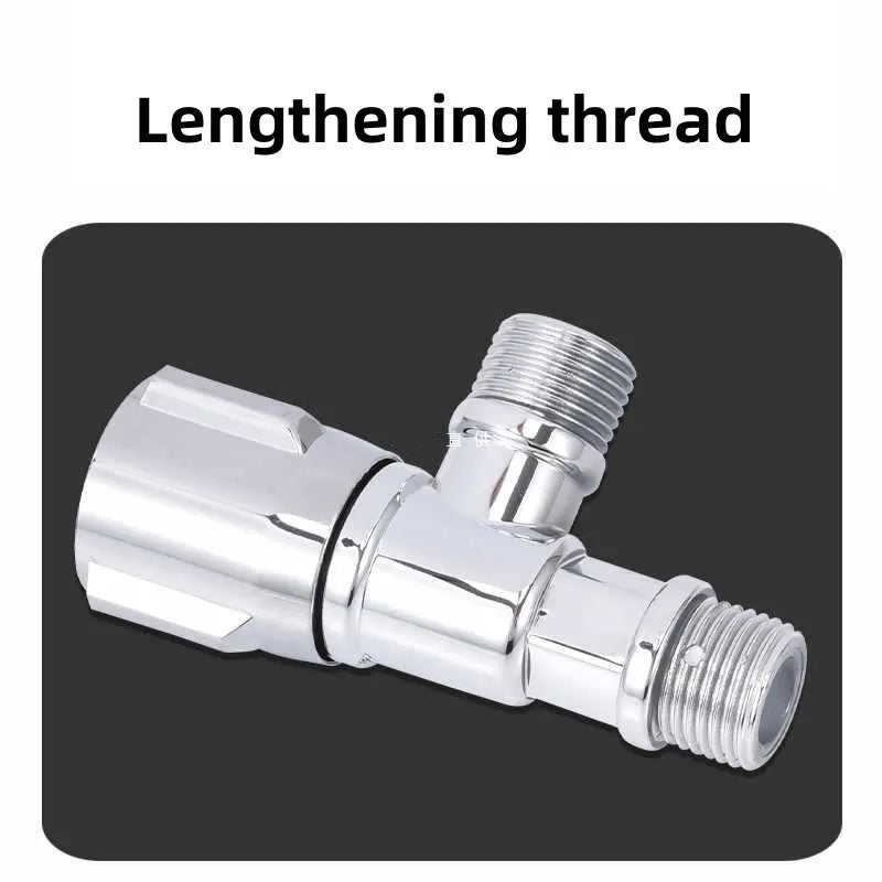 Plastic Angle Stop Valve G1/2 – Toilet & Sink Shut-Off