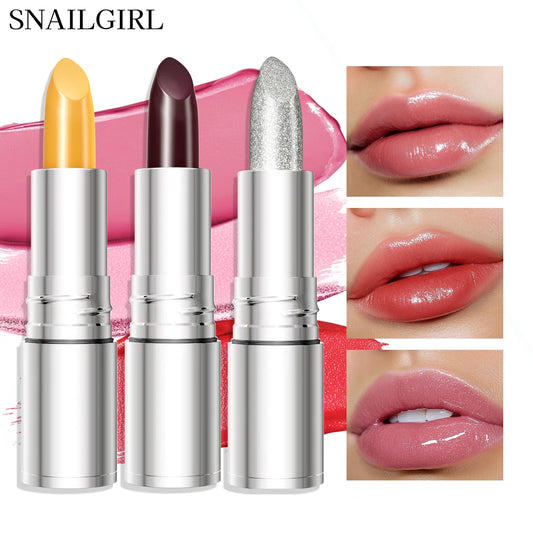 QIC Color-Changing Glitter Lipstick – Matte Waterproof Lip Tint Glitter Lip Tint Oasis Select