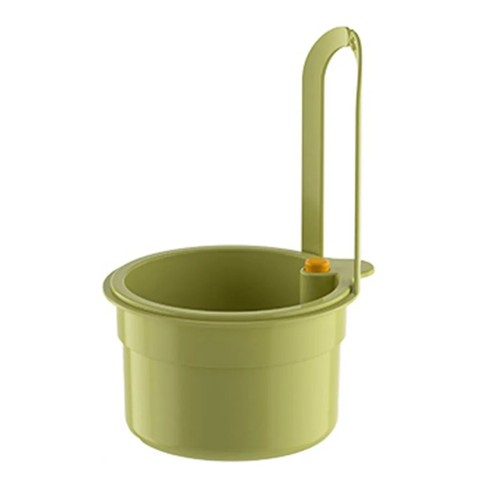Sink Hanging Strainer Basket – Push-Button Drain & Easy Empty