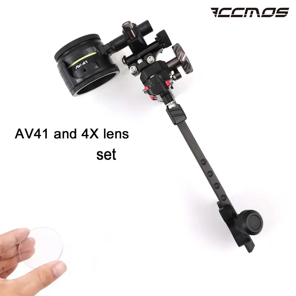 Compound Bow Sight Single Pin Aiming Carbon Fibre Extension Rod