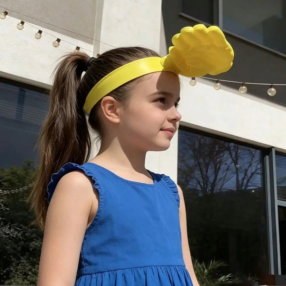 Funny Palm Sized Kids Sun Hat Foldable Outdoor UV Protection Beach Cap For Boys & Girls Daily Travel Use Fashion Accessories Peaceful Pleasures Health and Wellness