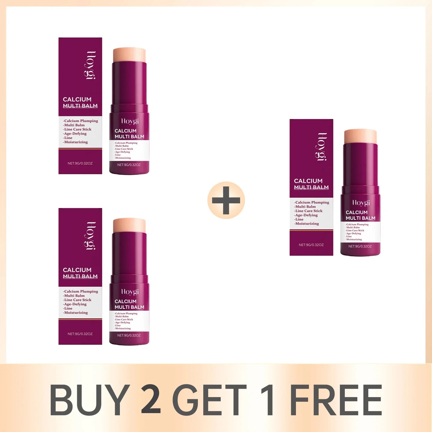 Hoygi Calcium Multi Balm Stick – Moisturizing & Firming 9g