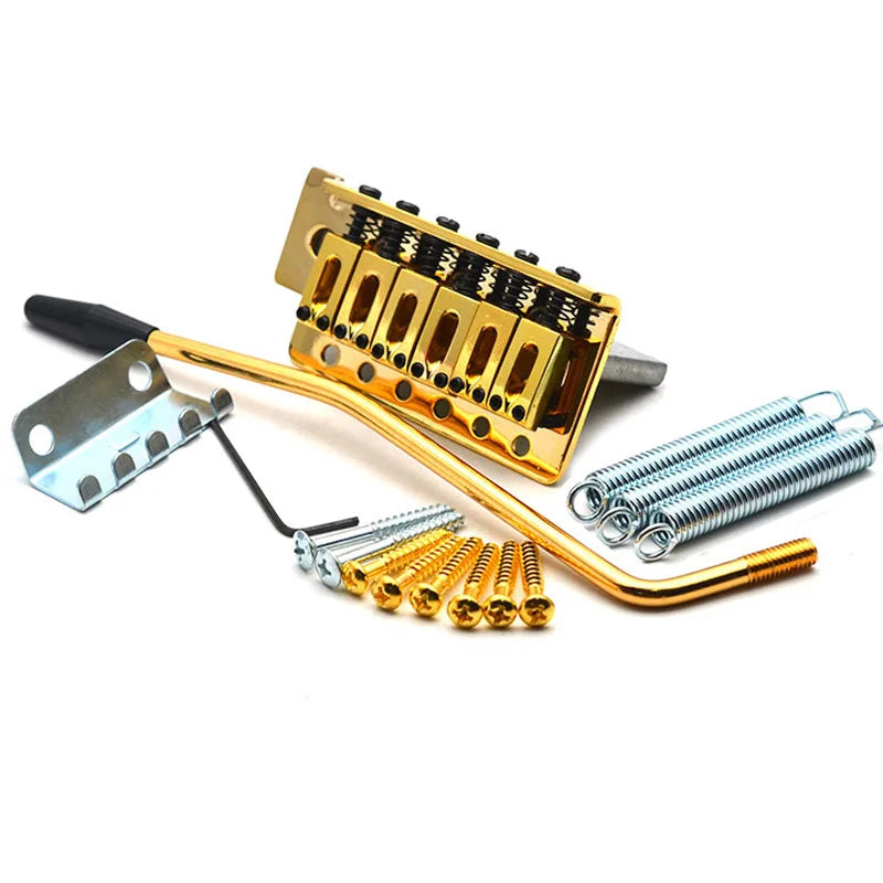 6 Strings Guitar Bridge Saddle Tailpiece Strat SQ ST Electric Tremolo