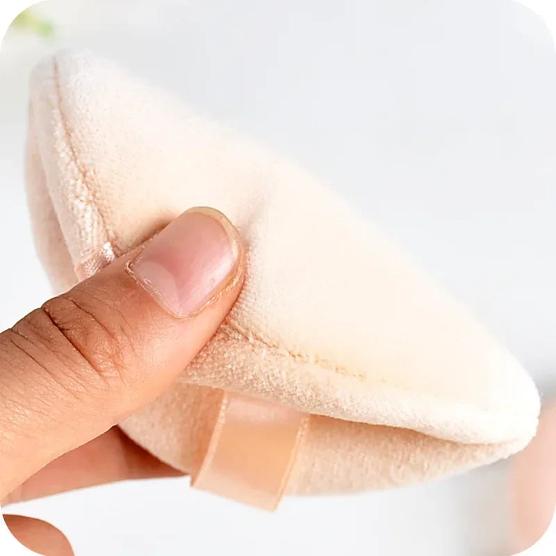 60/80/90mm Professional Round Shape BB Cream Powder Foundation Puff Portable Soft Cosmetic Puff Makeup Foundation Sponge Peaceful Pleasures Health and Wellness