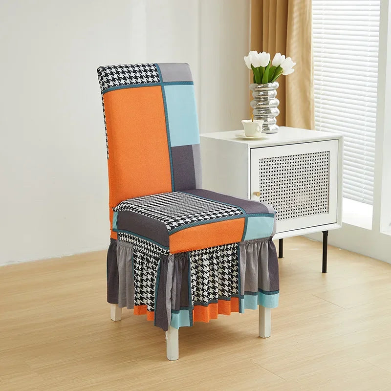 Ruched Spandex Stretch Chair Covers for Dining, Wedding & Banquet