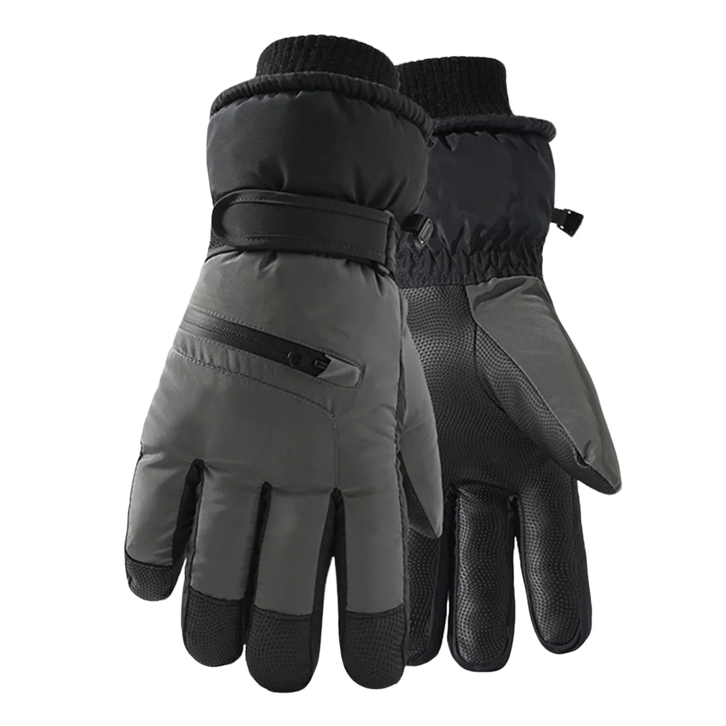 Unisex Thermal Ski Gloves | Fleece-Lined Touchscreen Winter Gloves