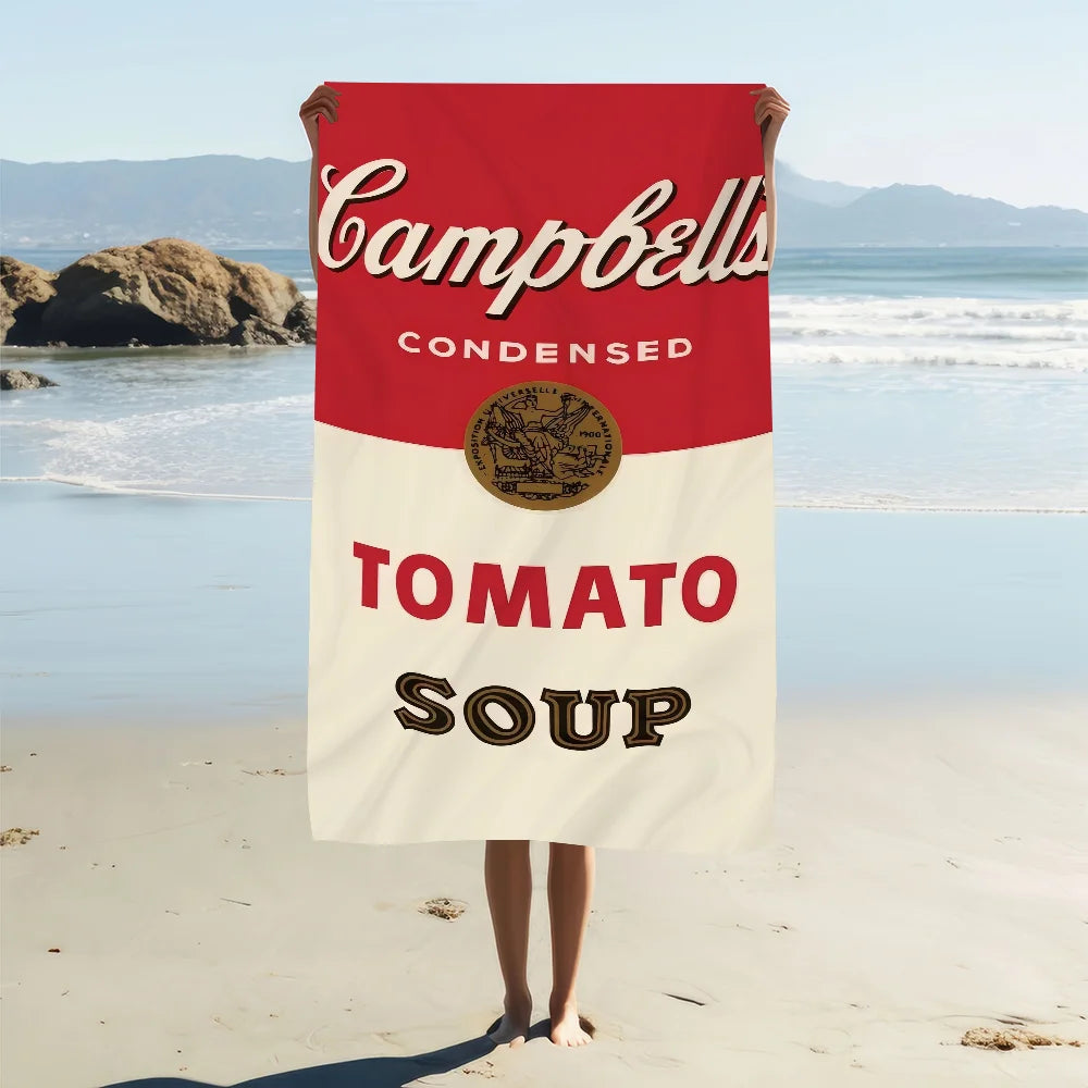 Andy Warhol Art Beach Towel – Quick Dry Soft Pool & Travel