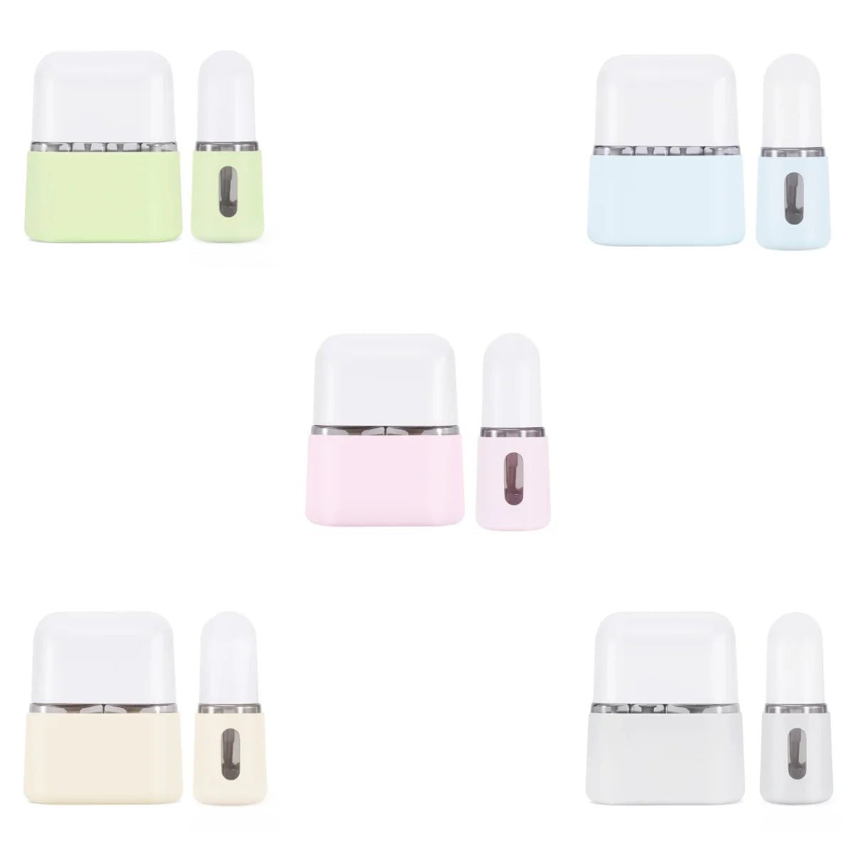 3PCS SET 50ml&100ml Travel Bottle Set Shampoo Shower Gel Hand Soap Cosmetic Moisture Body Empty Bottle Travel Kit Accessories Peaceful Pleasures Health and Wellness 5 different colors