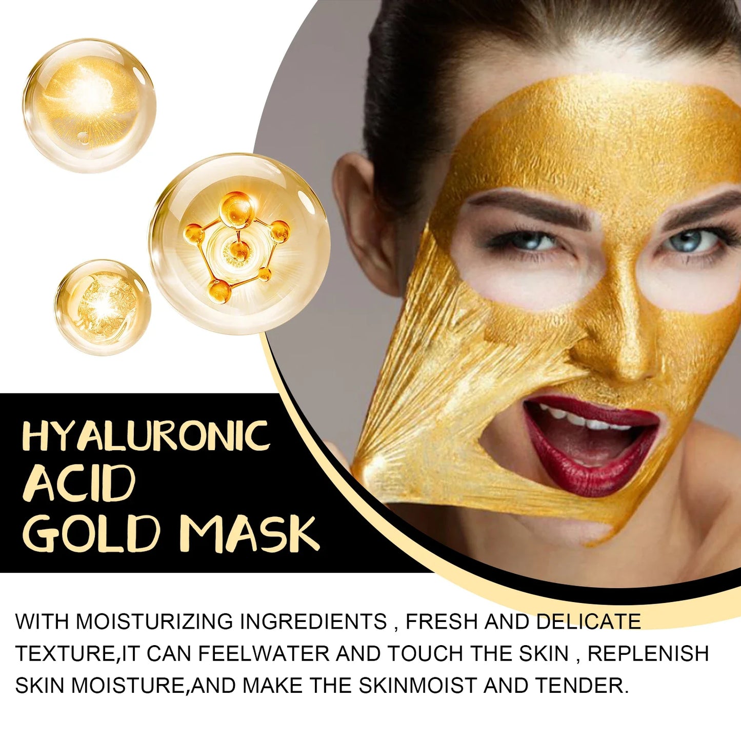 Jaysuing Gold Peel-Off Face Mask – Pores, Firming & Fine Lines