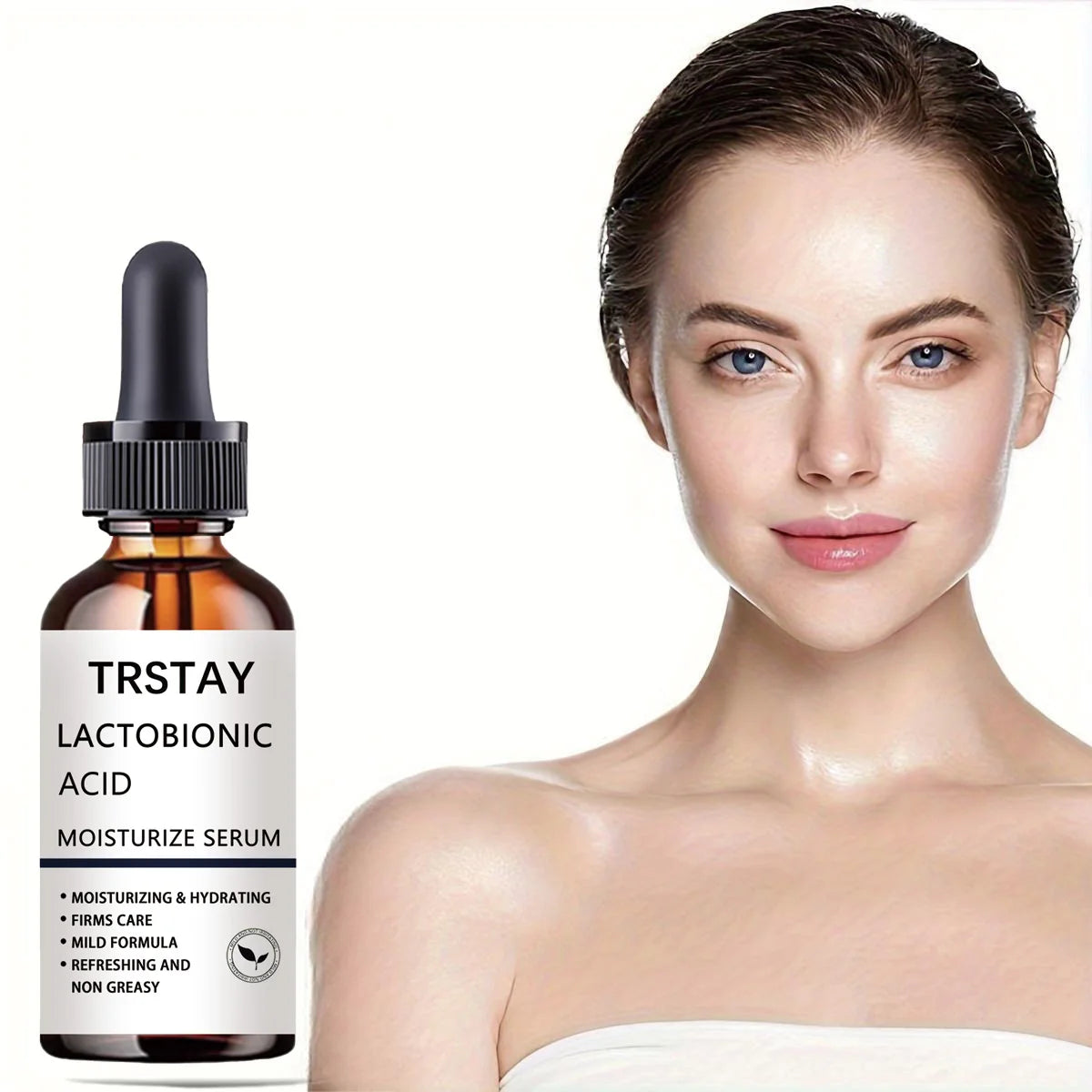 Instant Perfection Serums Facial Lactobionic Acid Skin Care Face Serums Reduce Wrinkles Fine Eye Essence Firming Lifting Peaceful Pleasures Health and Wellness 30ml