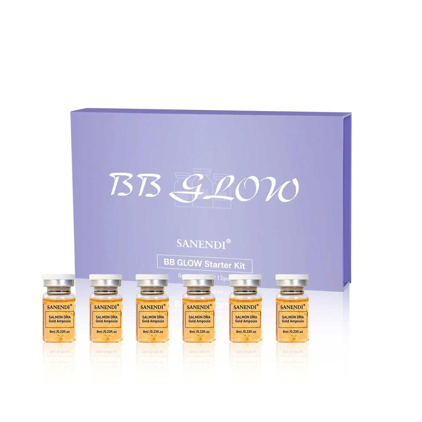 SANENDI Salmon DNA Gold BB Glow Kit 4PCS Ampoule | K-Beauty