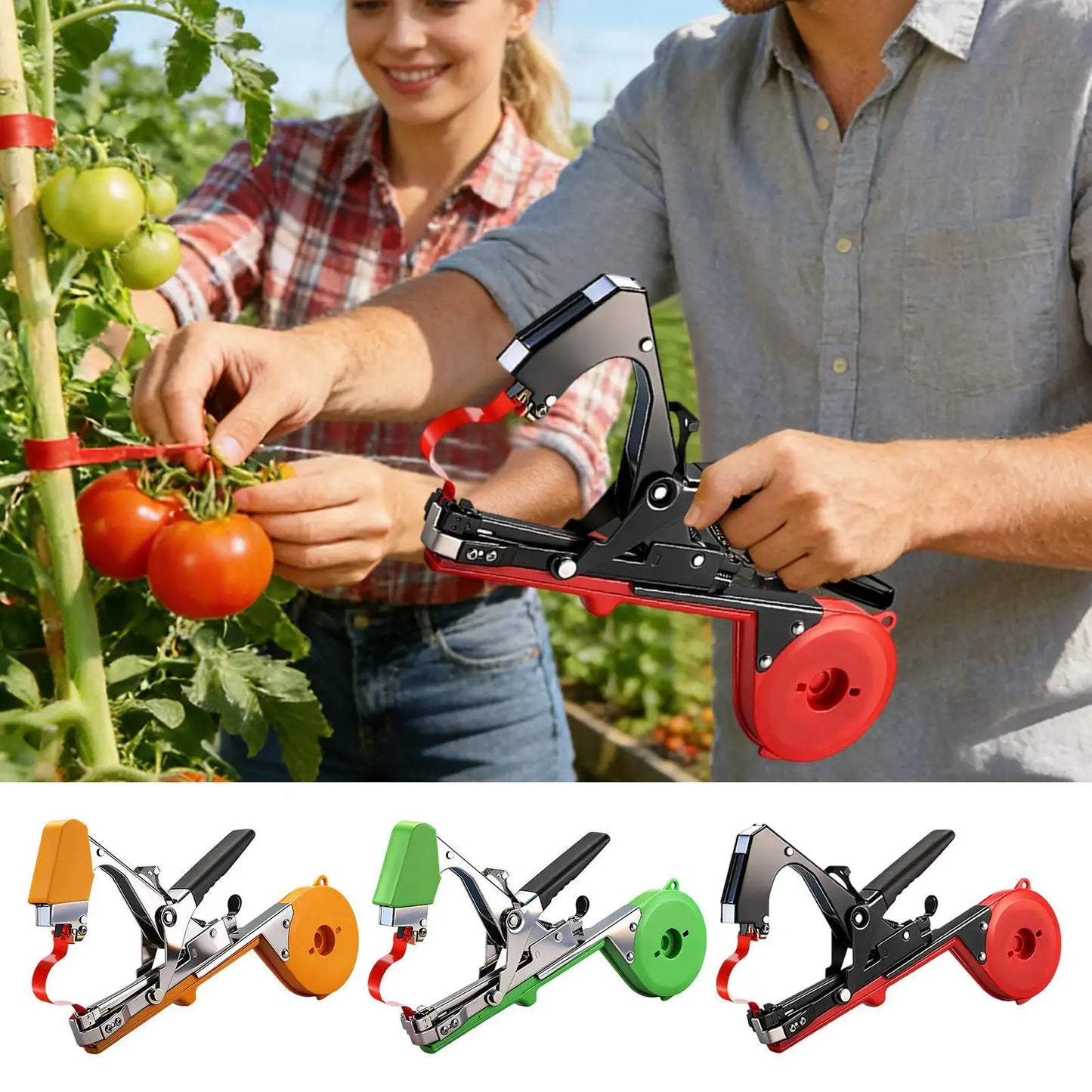 Heavy Duty Ergonomic Plant Tying Machine – Vines & Tomatoes