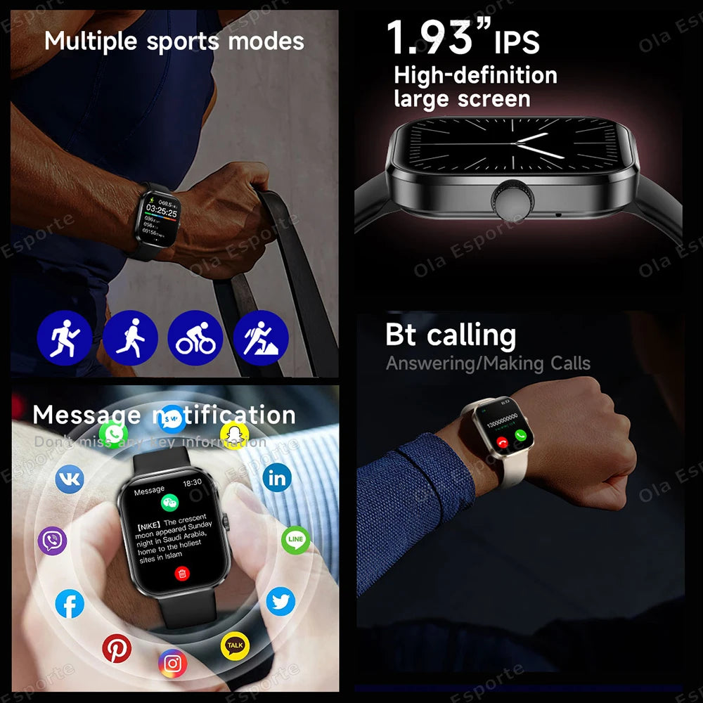 Ola Esporte Smart Watch – Fitness, Heart Rate & Sleep Tracker