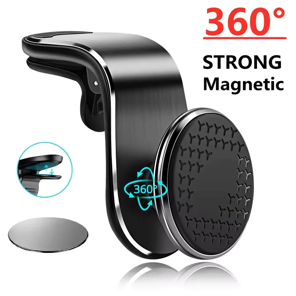 Magnetic Car Phone Holder Air Vent Mount | 360° Universal