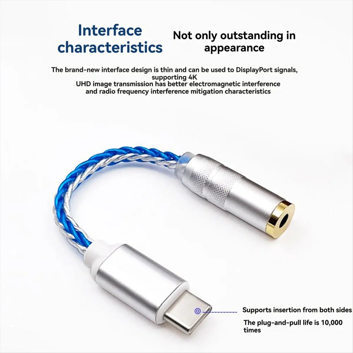 *Great JM6 Pro Type-C to 3.5mm CX31993 Digital Audio Portable Hifi Mobile Headset USB Decoding Amplifier Peaceful Pleasures Health and Wellness