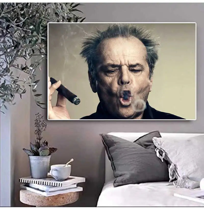 Jack Patrick photo wall pictures, art decoration, cigar poster, prints, black and white canvas paintings Peaceful Pleasures Health and Wellness