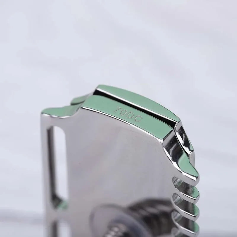 2026 YAQI Vostok 70DC Safety Razor Head 316 Stainless Steel Polished Dual Comb with 0.7mm Blade Gap for Smooth Shaving Peaceful Pleasures Health and Wellness
