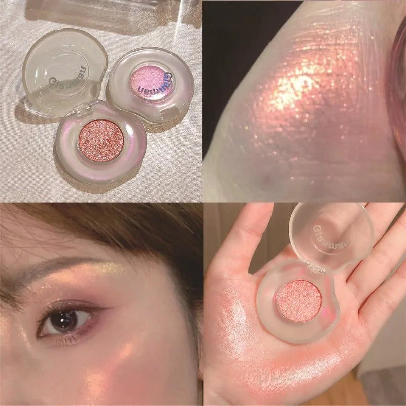 Diamond Monochrome Highlighter Eyeshadow | Shimmer Metallic
