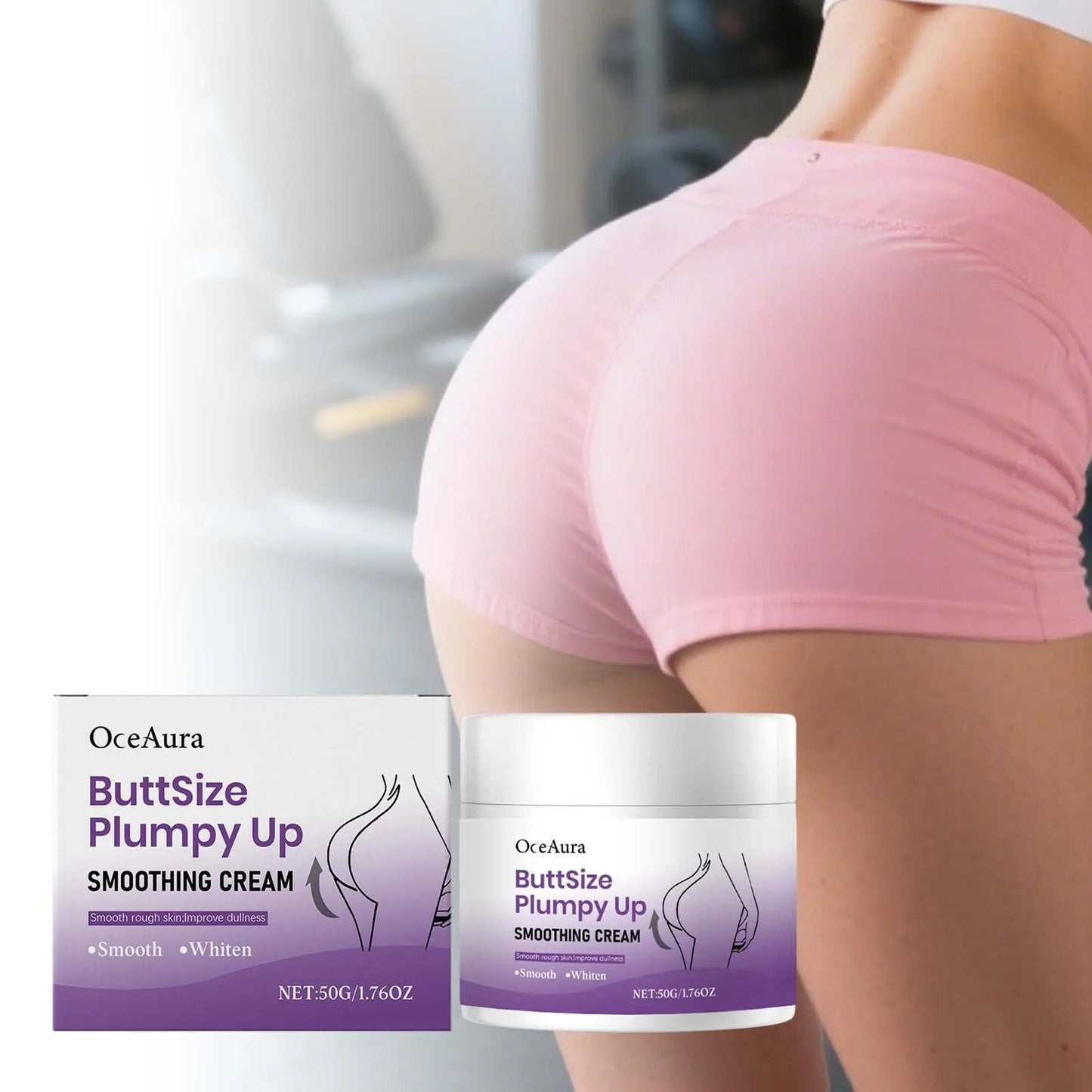 OceAura Buttock Firming Lifting Smoothing Cream 50g | Body Lotion