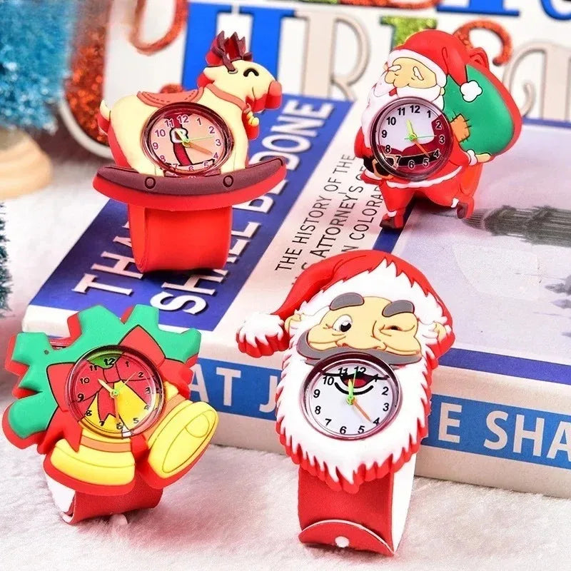Kids Christmas Cartoon Watch | Birthday Class Gift, 1–10 Pack
