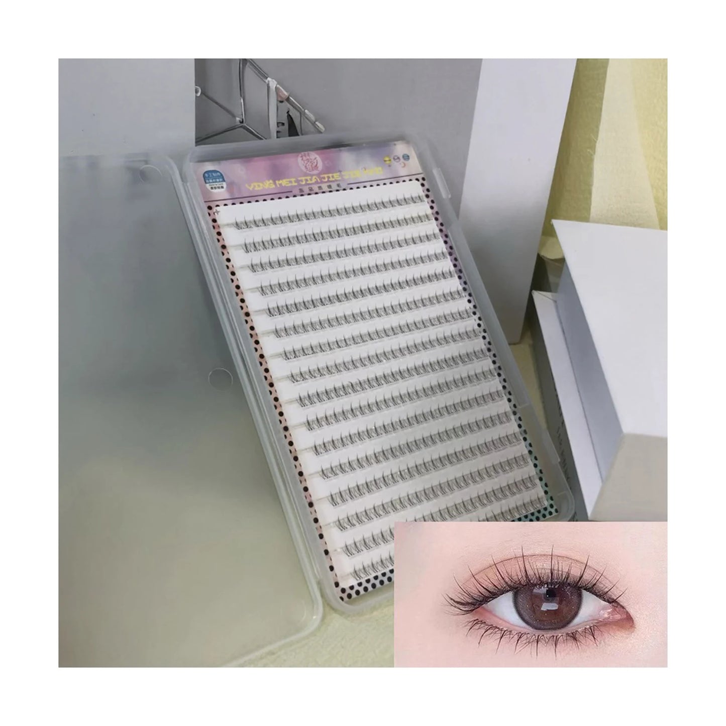 5mm C-Curl Lower Lash Segments | Natural False Eyelashes