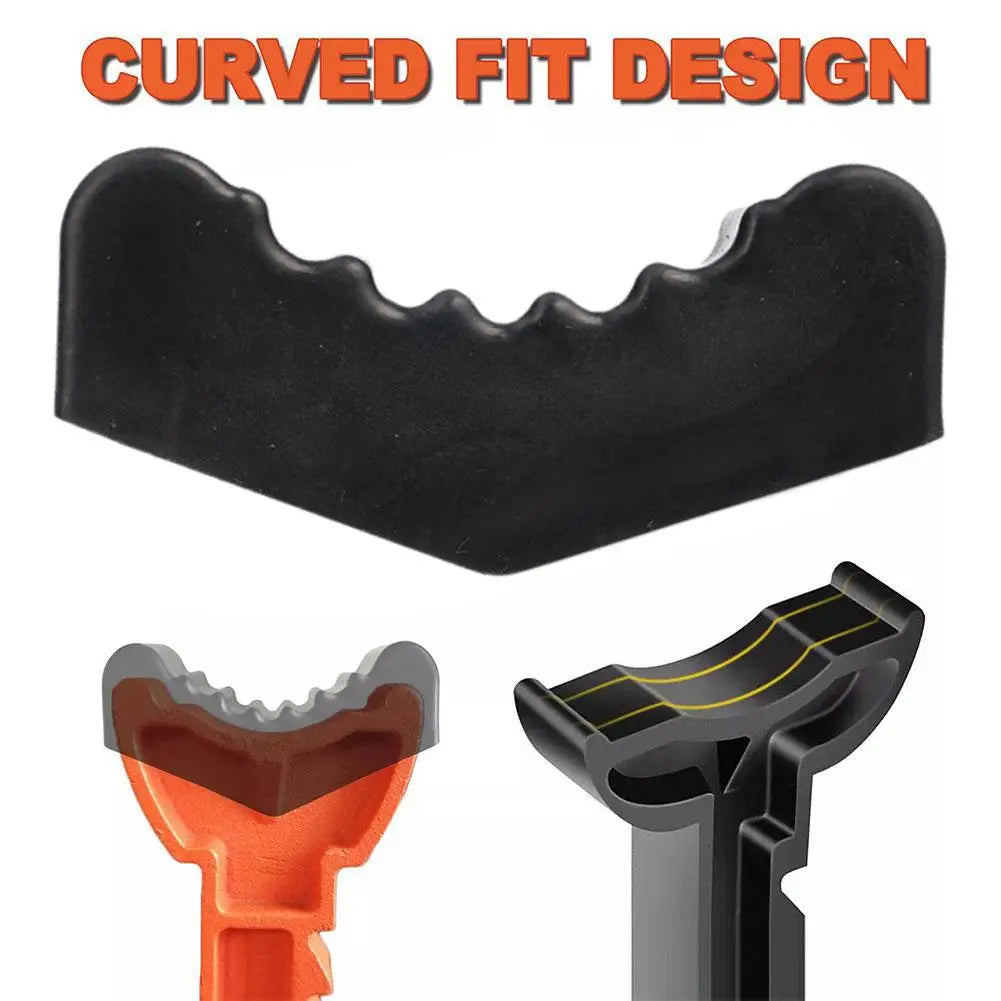 6-Ton Rubber Jack Stand Pad Adapter – Pinch Weld Grip (2pk)