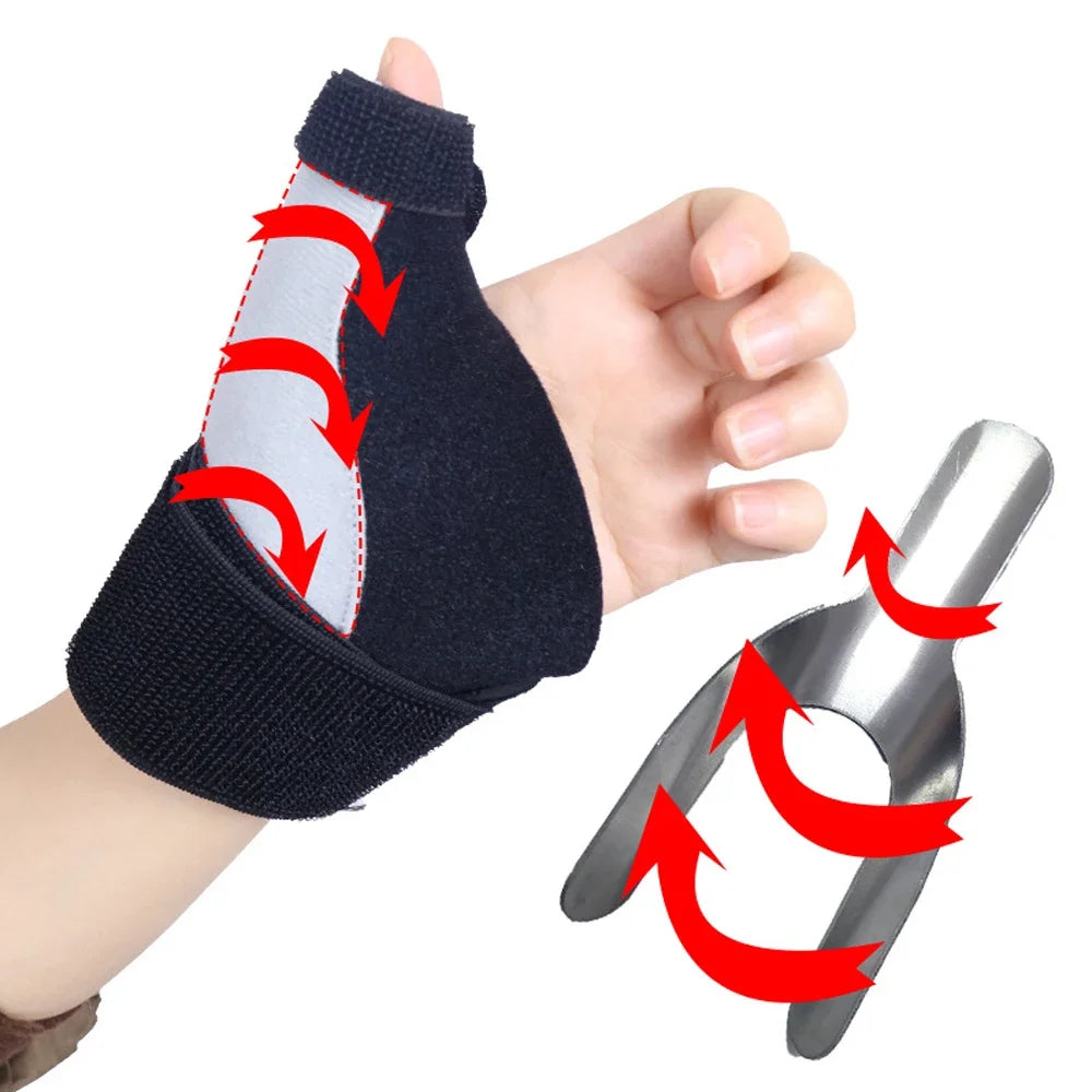 WEFITON Thumb Spica Splint – Arthritis & CMC Pain Relief Thumb Splint Brace Peaceful Pleasures Health and Wellness Black-1PCS