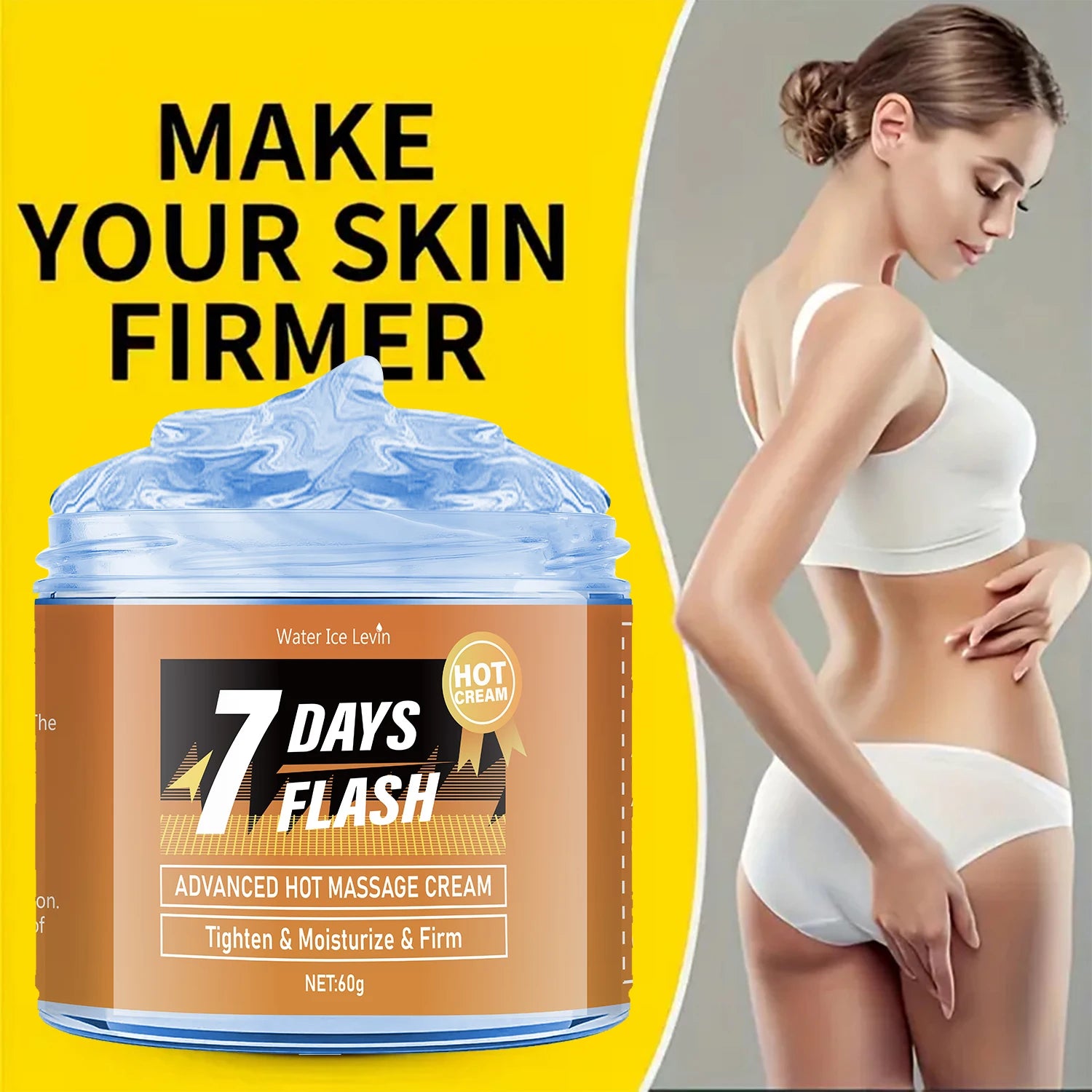 Body Firming Massage Cream – Warming Toning Formula | 60g Body Firming Cream Peaceful Pleasures Health and Wellness