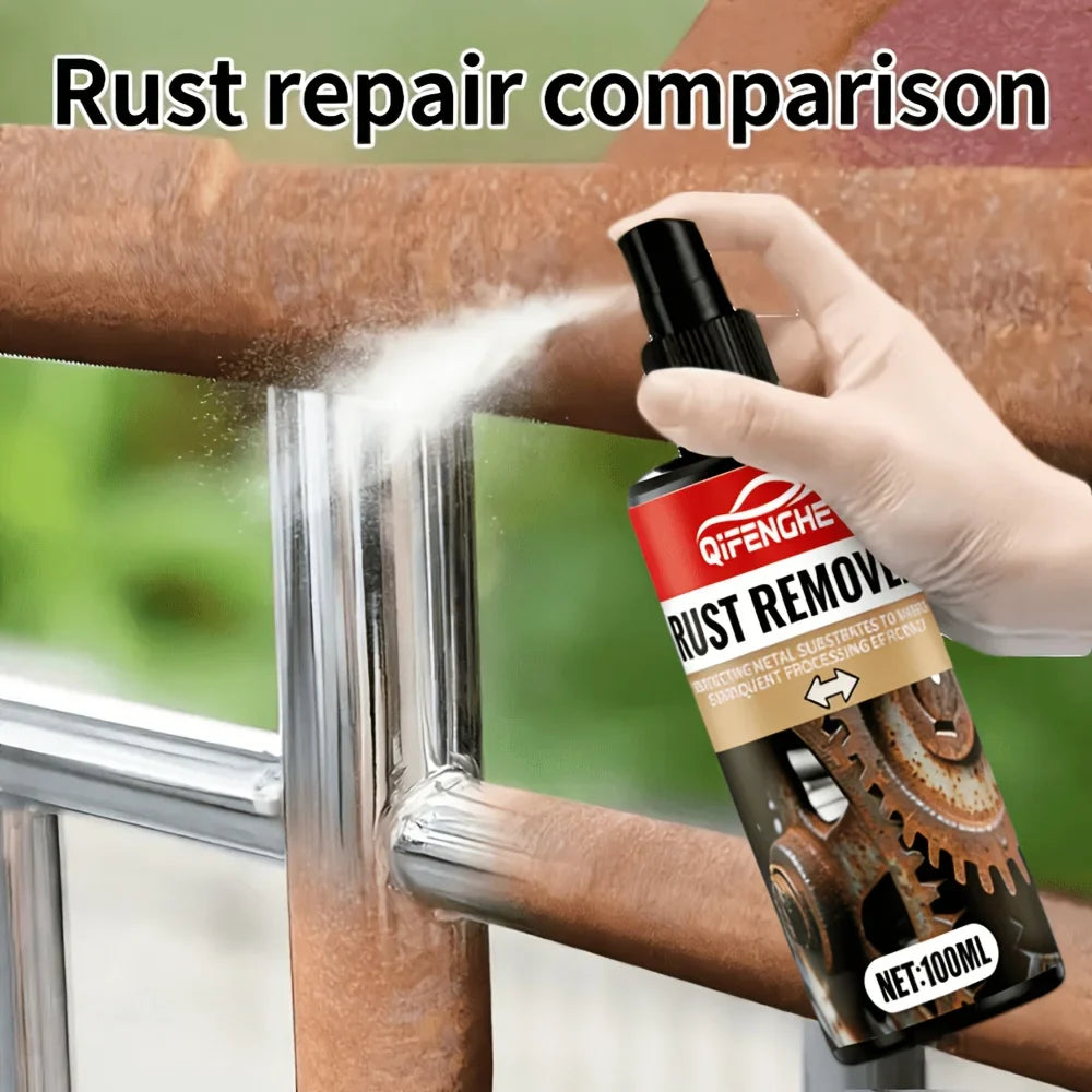 Rust Converter & Polish Spray – Metal Restoration for Iron & Chrome