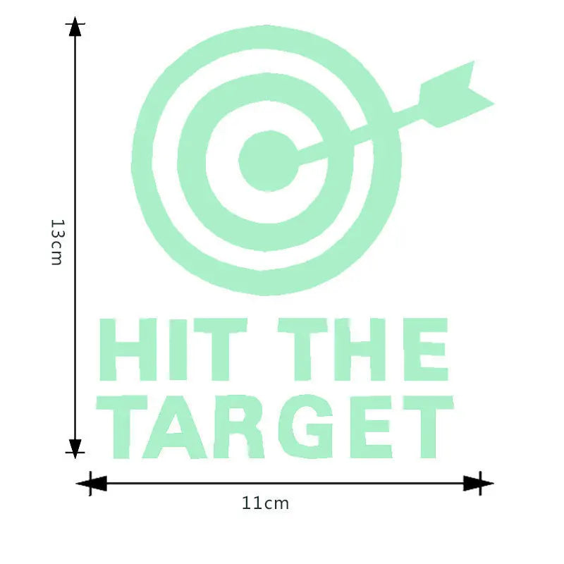 Glow in the Dark Toilet Stickers – Waterproof Bathroom Decals