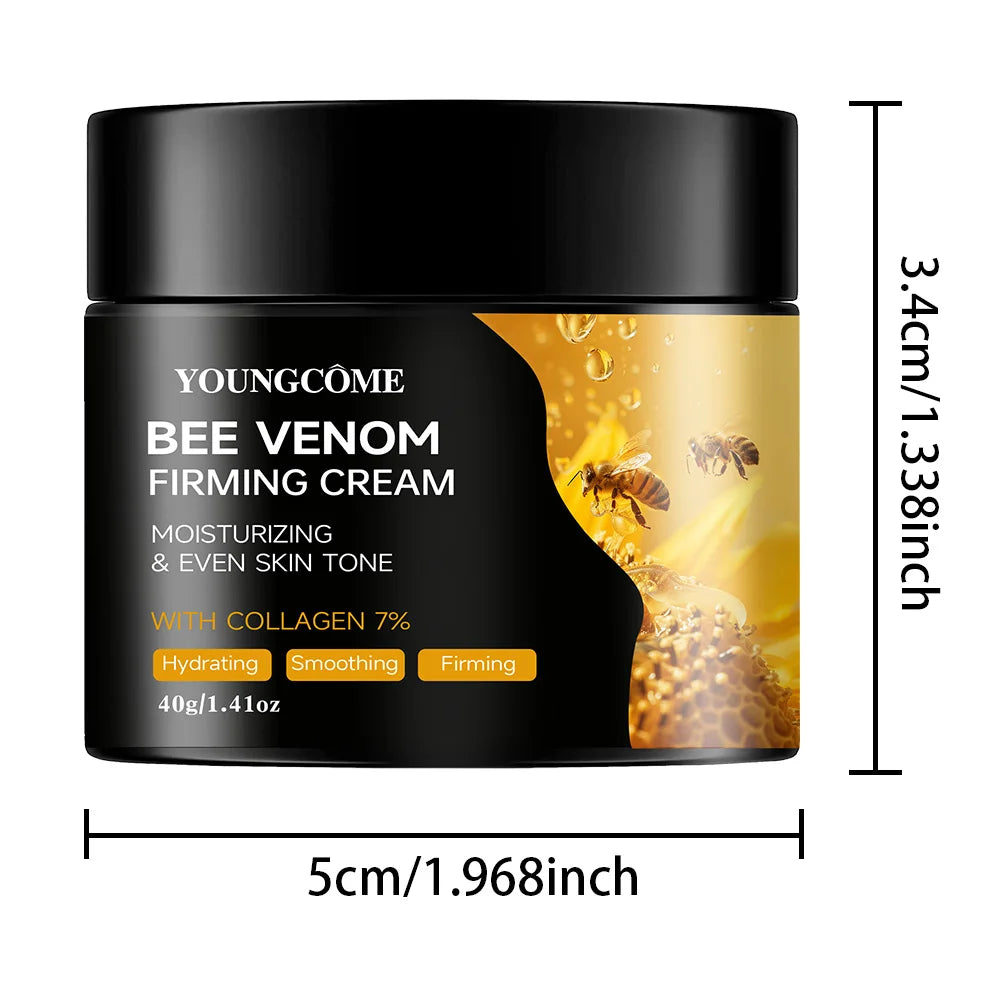 YOUNGCOME Bee Venom Firming Cream – Anti-Aging Moisturizer Anti-Aging Face Cream Peaceful Pleasures Health and Wellness E-40