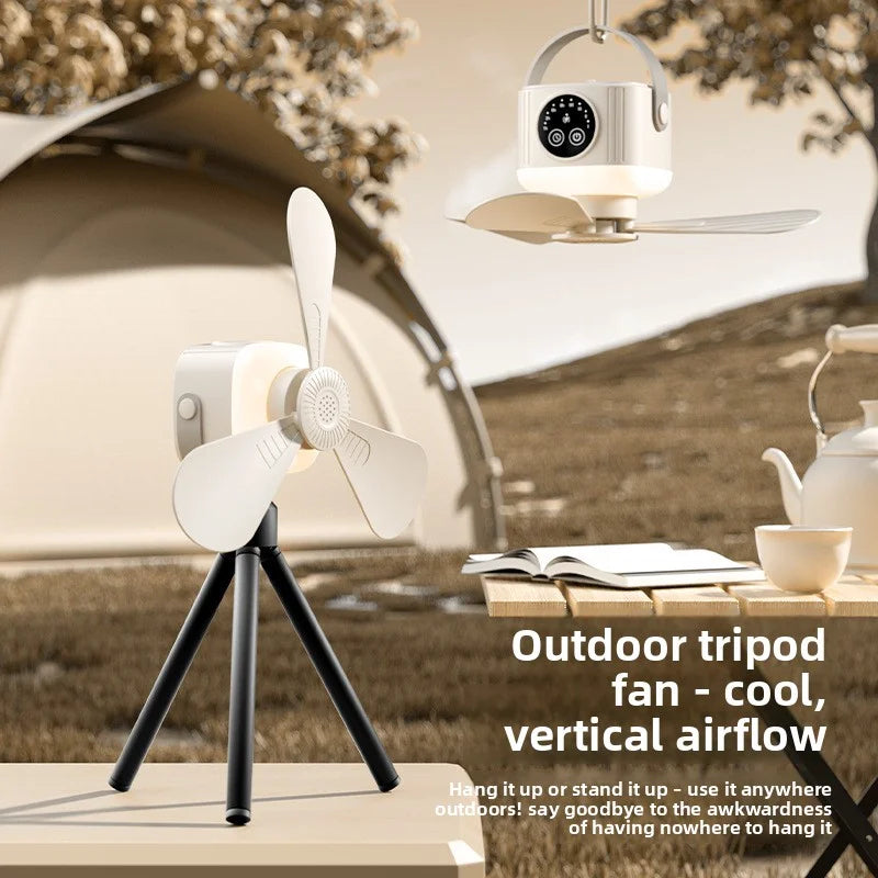 RTONTR Wireless Portable Ceiling Fan | USB, LED, Remote