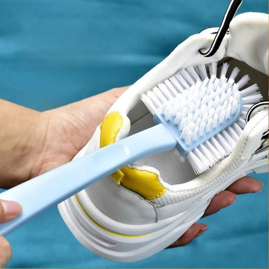 5-Sided Shoe Brush | Multi-Purpose Cleaner, Soft & Firm Bristles Shoe Cleaning Brush Peaceful Pleasures Health and Wellness