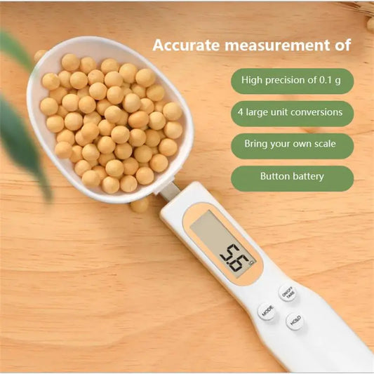 Electronic Measuring Spoon Scale – 500g Digital Kitchen Scale Digital Measuring Spoon Oasis Select