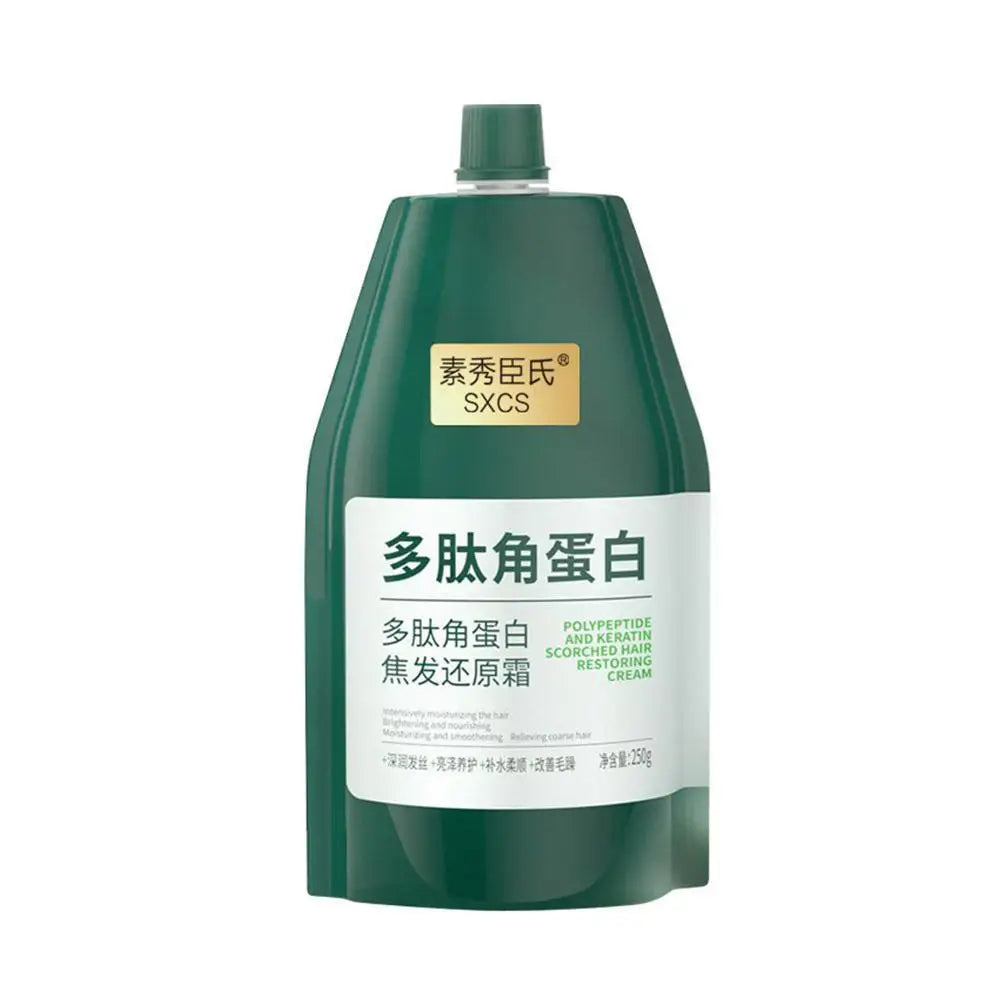 Polypeptide Keratin Deep Conditioning Hair Mask 250g – Repair Dry, Damaged & Frizzy Hair Peaceful Pleasures Health and Wellness A-250g