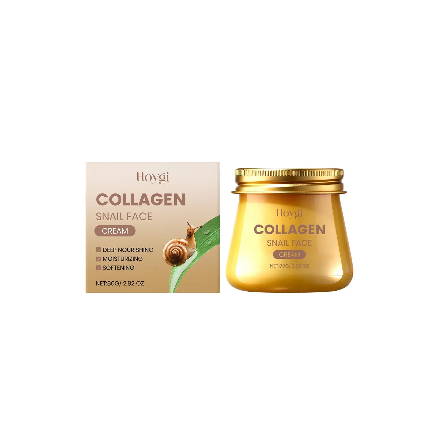 Hoygi Collagen Snail Anti-Aging Moisturizing Face Cream 80g