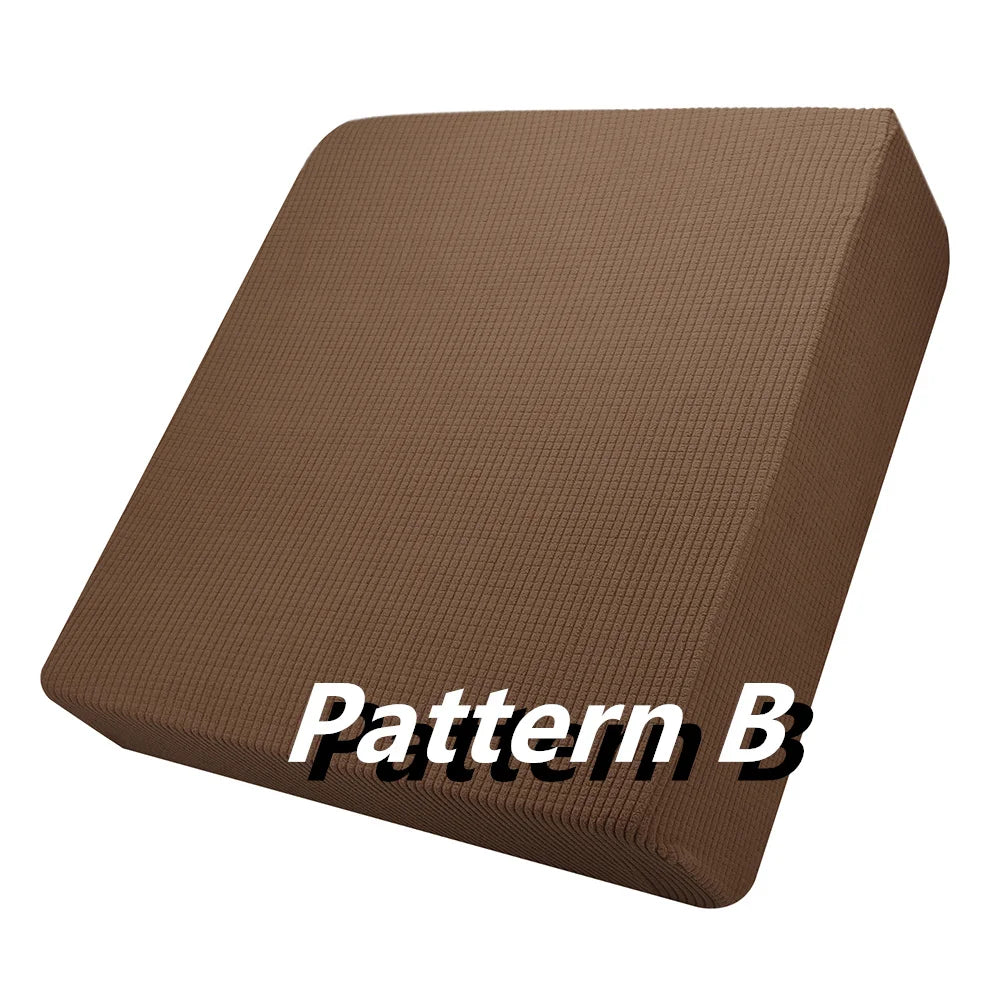 Jacquard Sofa Seat Cushion Slipcover Modern Sofa Cushion Cover Furniture Cushion Cover Chair Cushion Covers Furniture Replacemen Peaceful Pleasures Health and Wellness B Pattern Coffee 3 Seater 150-190CM