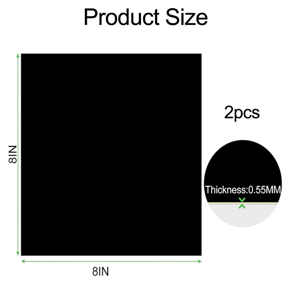 Pond Liner Repair Patch 8''x8'' EPDM Repairing Garden Liners Cleaning